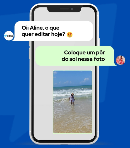 Como funciona no WhatsApp